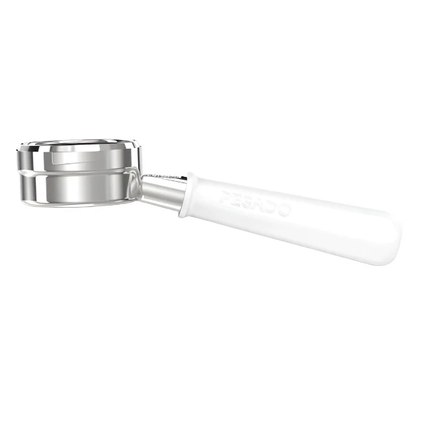 Pesado Stainless Steel Bottomless Hybrid Portafilter (Breville 58mm) - Black Full POM / N/A - Image 15