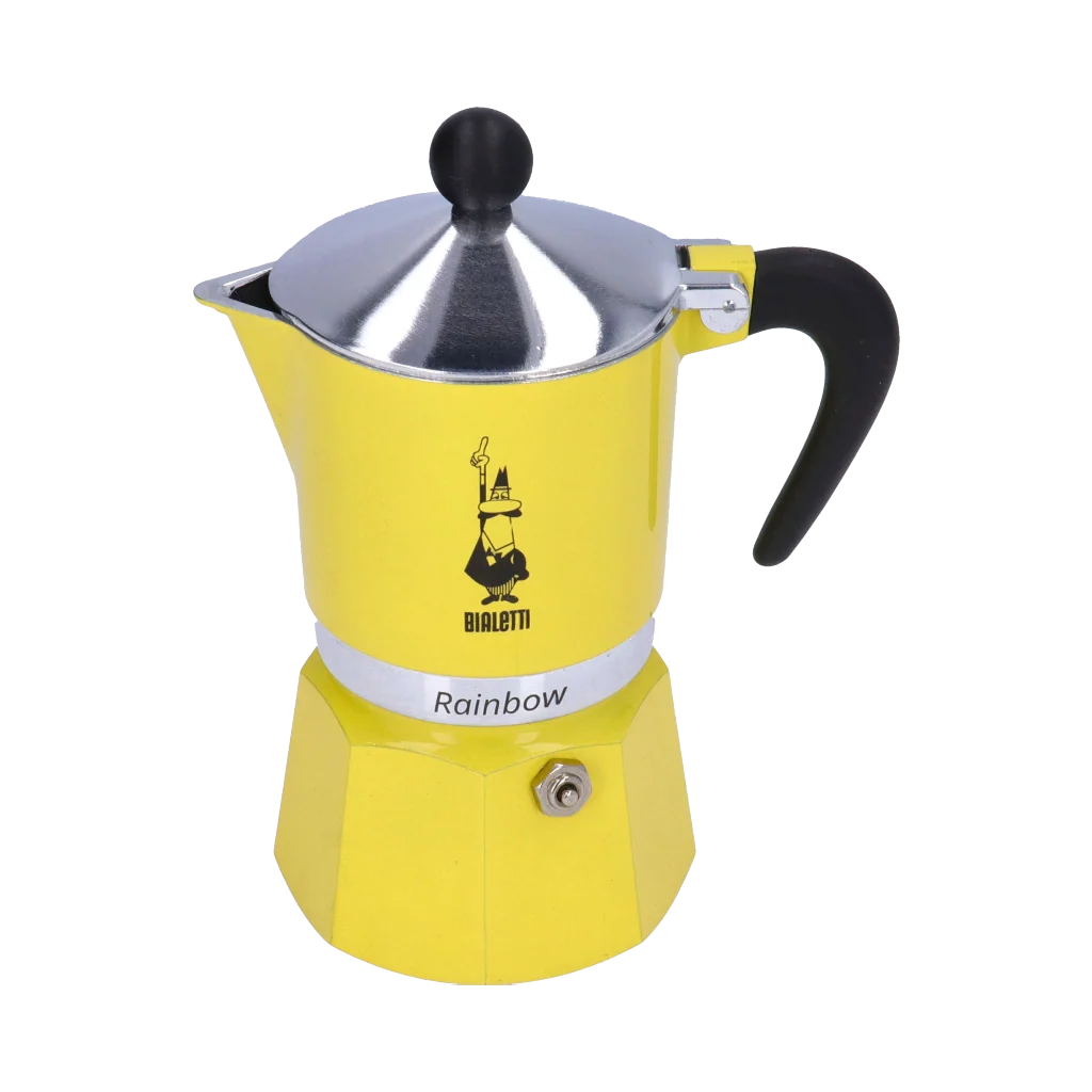 Bialetti Moka Rainbow Stovetop Espresso Maker - 6 cup (300ml) / Green