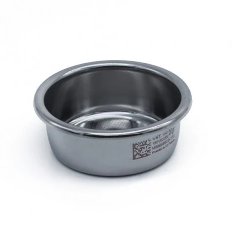 VST Precision Double Portafilter Basket - 15g - Ridgeless