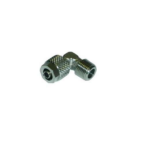 1/8" M BSP x 6/4mm Compression Barb Elbow Fitting
