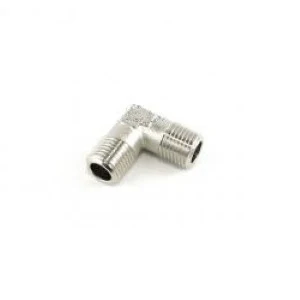 1/8" M x 1/8" M BSP 90 Fitting