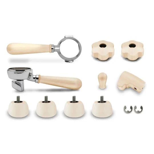 Lelit Wood Upgrade Kit For Bianca - Black - Image 3