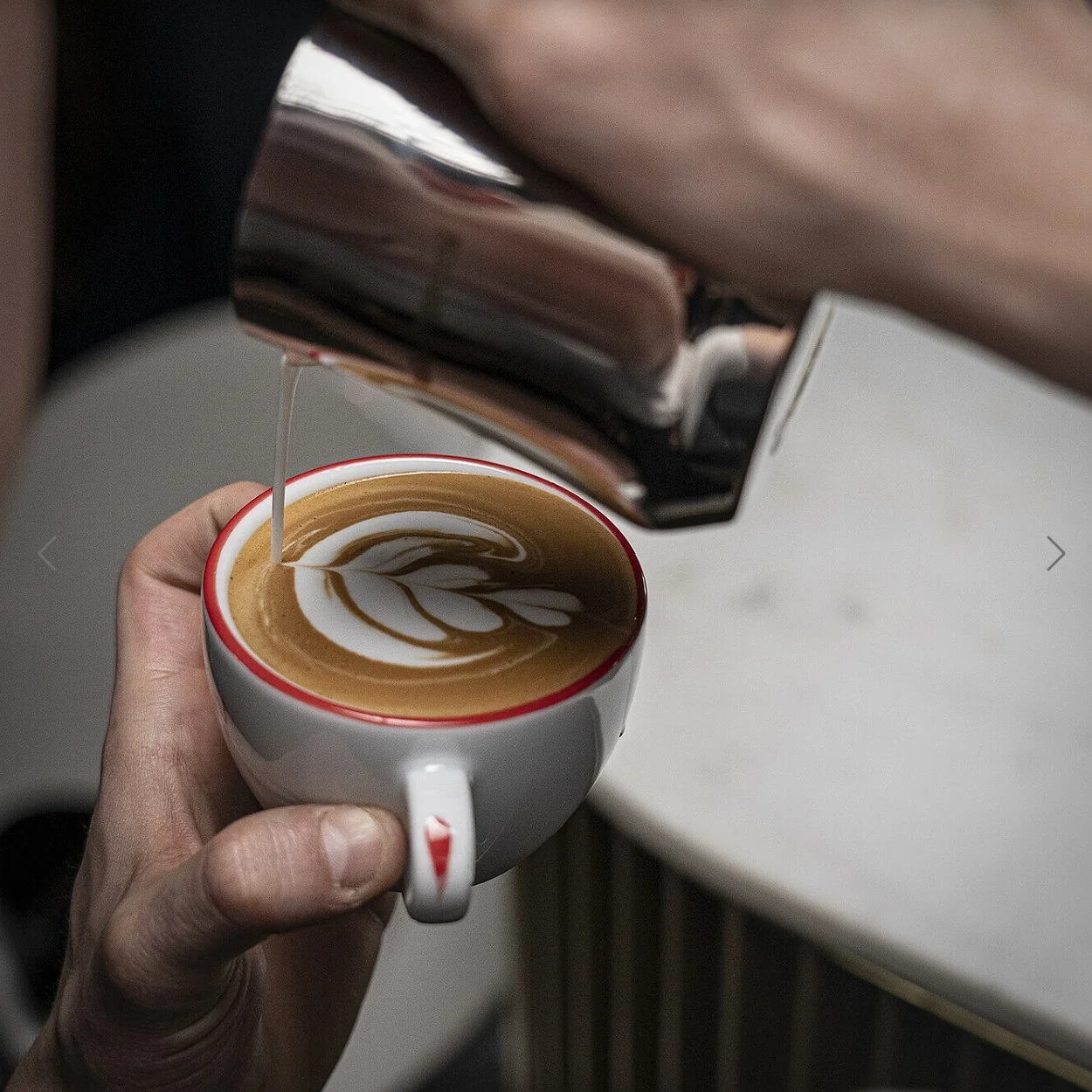 La Pavoni Cappuccino Cup & Saucer (set of 6) - Image 2