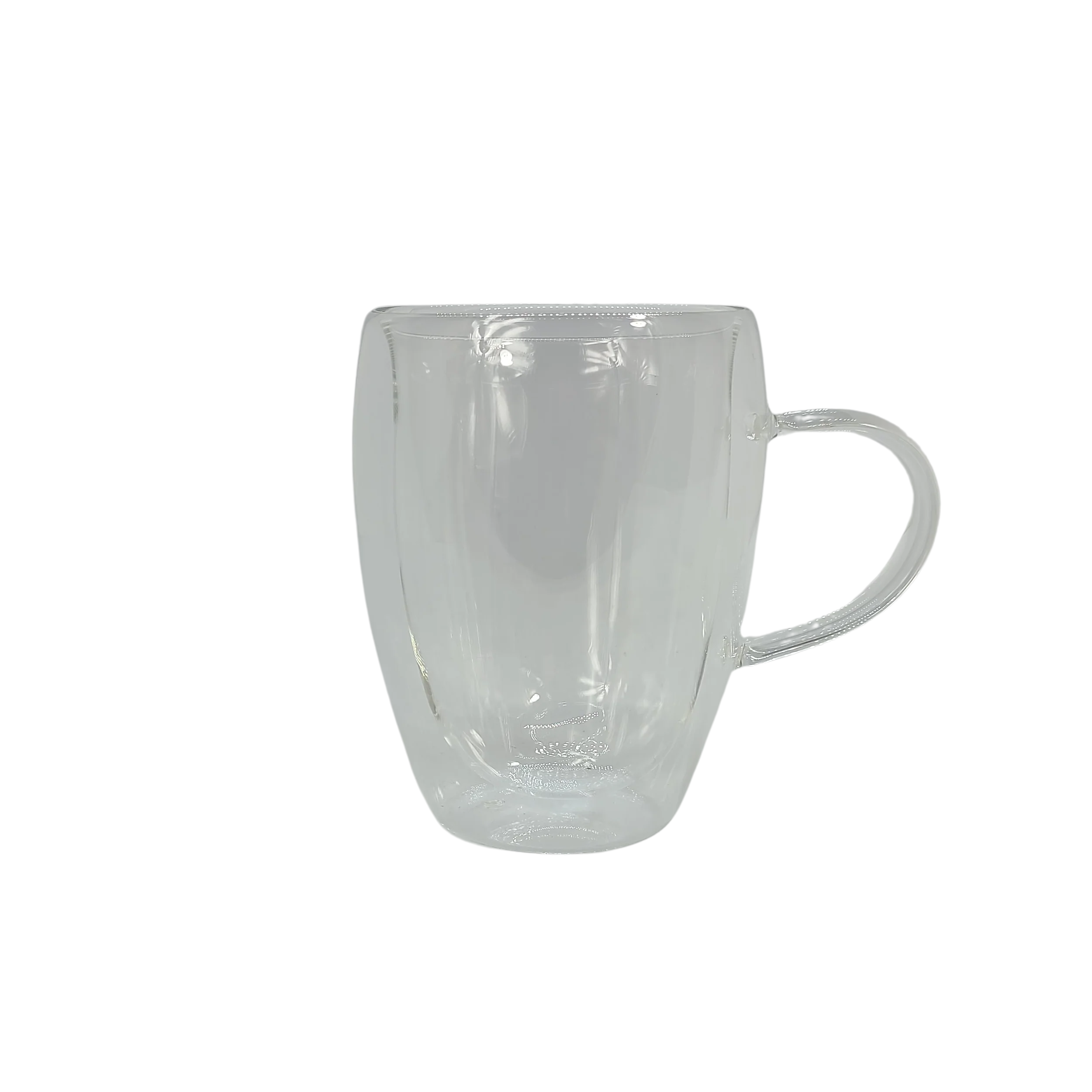 Double Wall Glass With Handle (4 sizes) - 15oz (450ml)