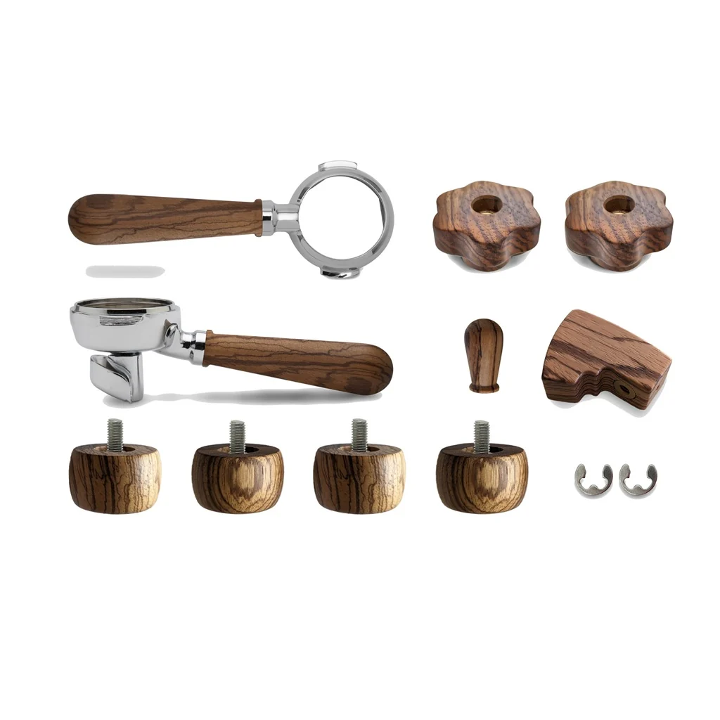 Lelit Wood Upgrade Kit For Bianca - Black - Image 4