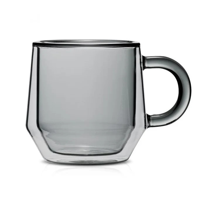 Hearth Double Wall 8oz (240ml) Glass - Set of 2 - Clear