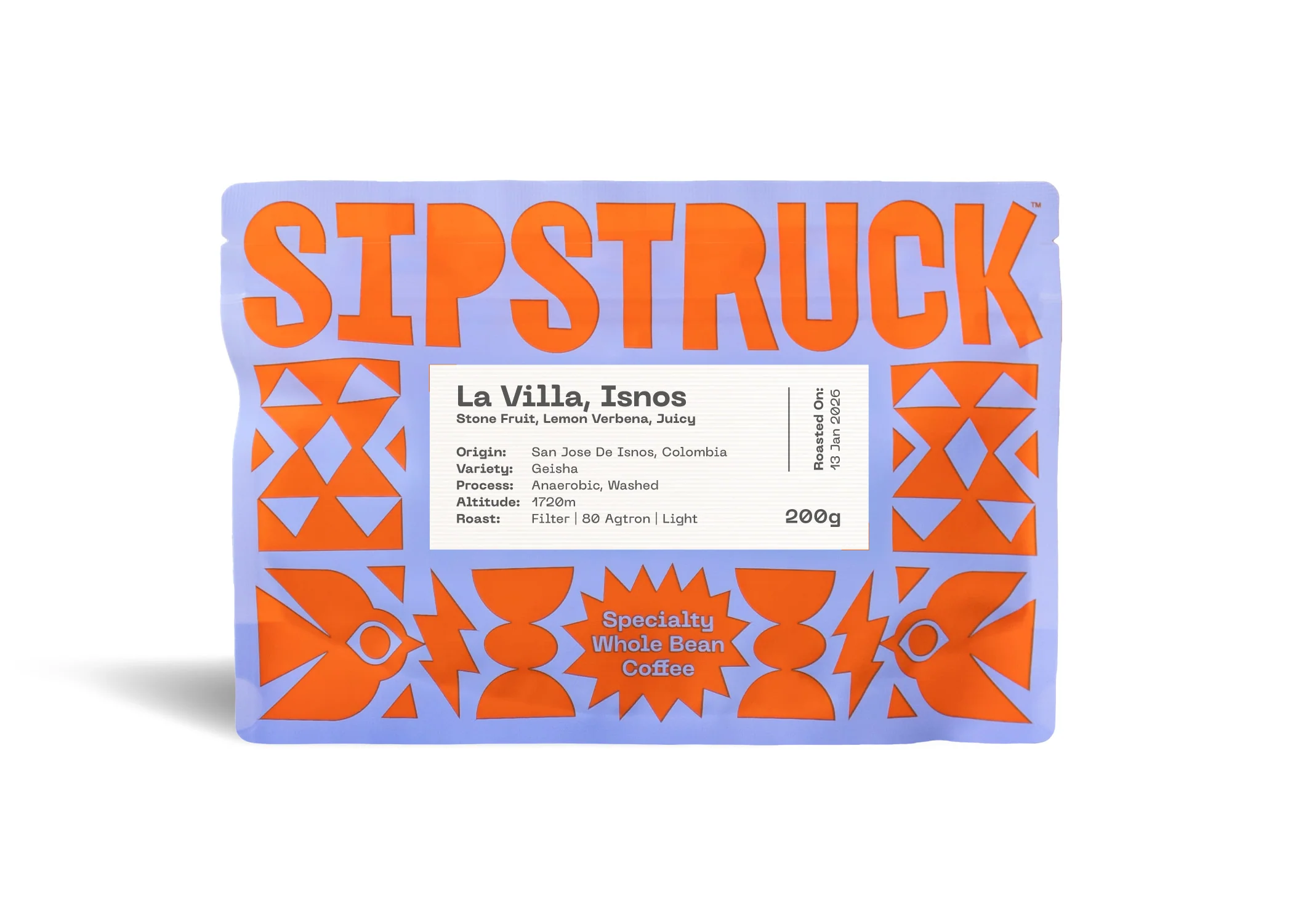 Sipstruck - Colombia - La Villa Isnos Geisha Coffee Beans