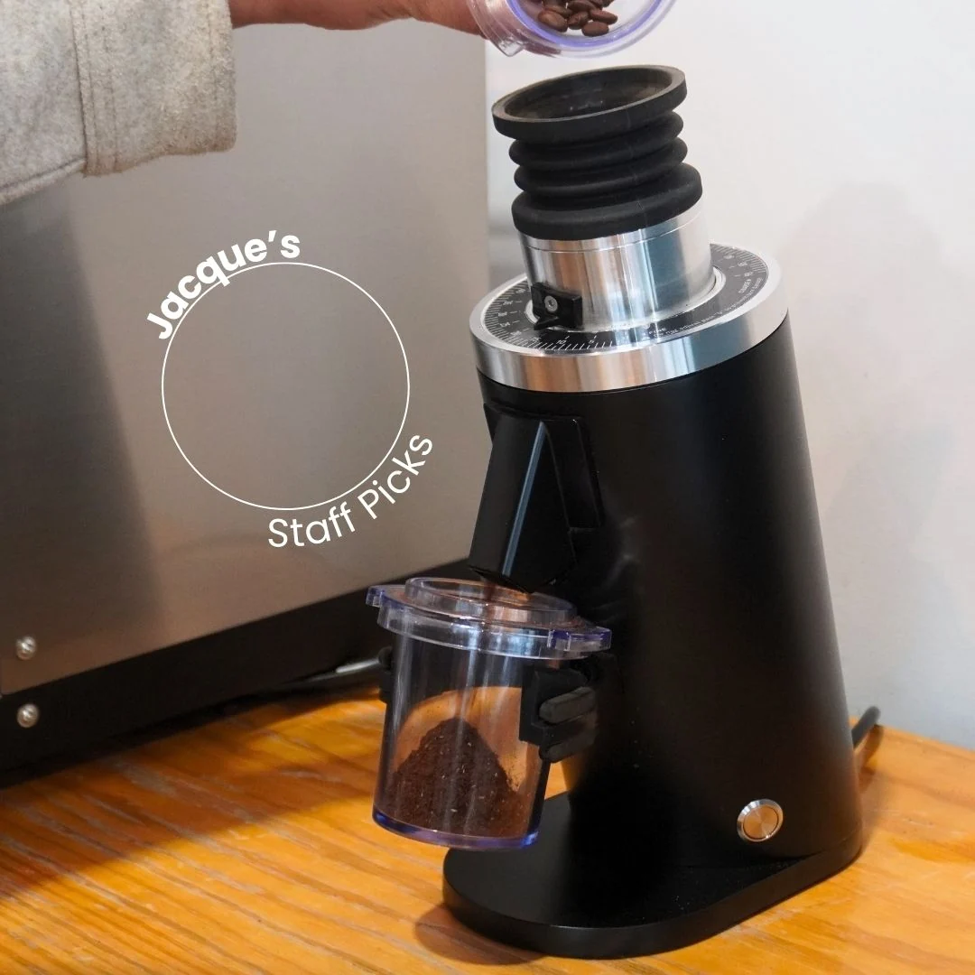 Turin Grinders Turin DF54 V3 Single Dose Coffee Grinder - Blue / Red Titanium - Image 2