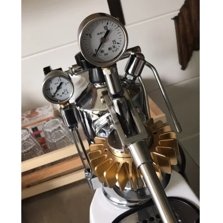 Coffee Sensor La Pavoni Full Piston Pressure Gauge Kit - Brass - Image 2