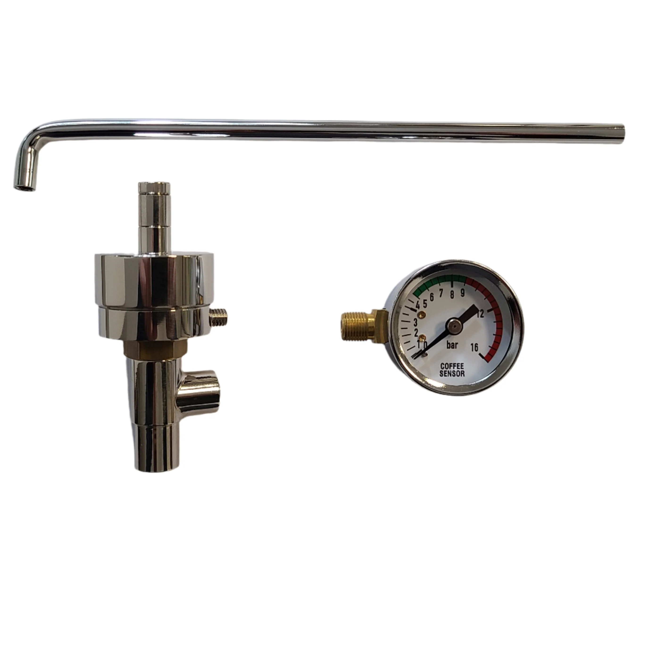 Coffee Sensor AirBuster® Release Valve And Chamber For La Pavoni Lever - Brass