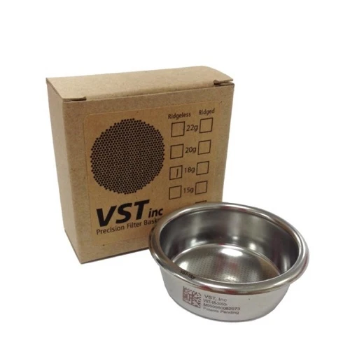 VST Precision Double Portafilter Basket - 15g - Ridgeless - Image 2